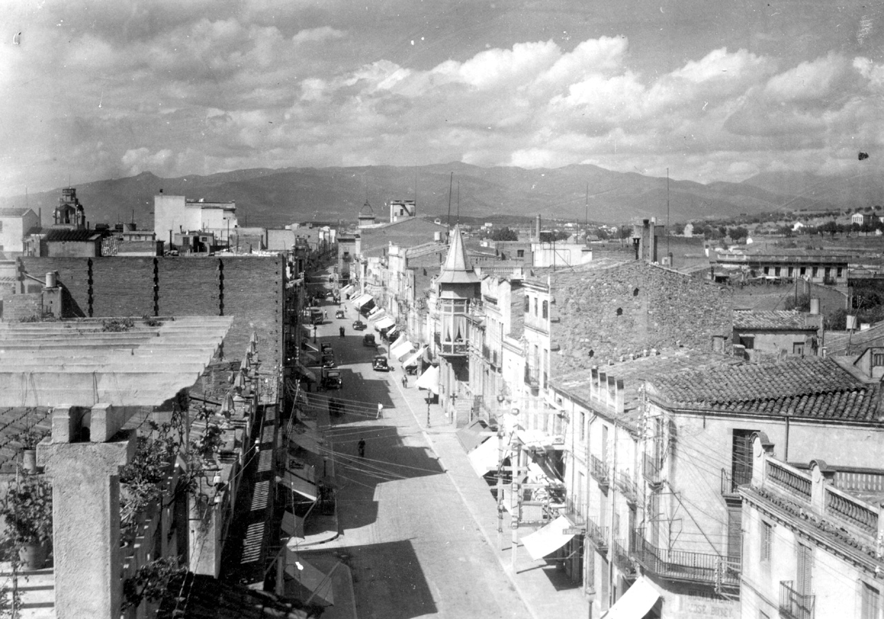 Fotografies del carrer d'Anselm Clavé Ajuntament