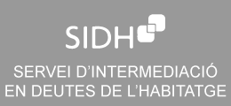 Logotip del Servei d'Intermediació en Deutes de l'Habitatge