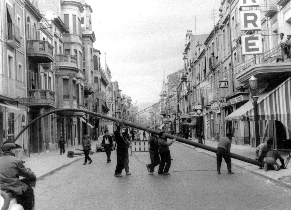 Fotografies del carrer d'Anselm Clavé Ajuntament