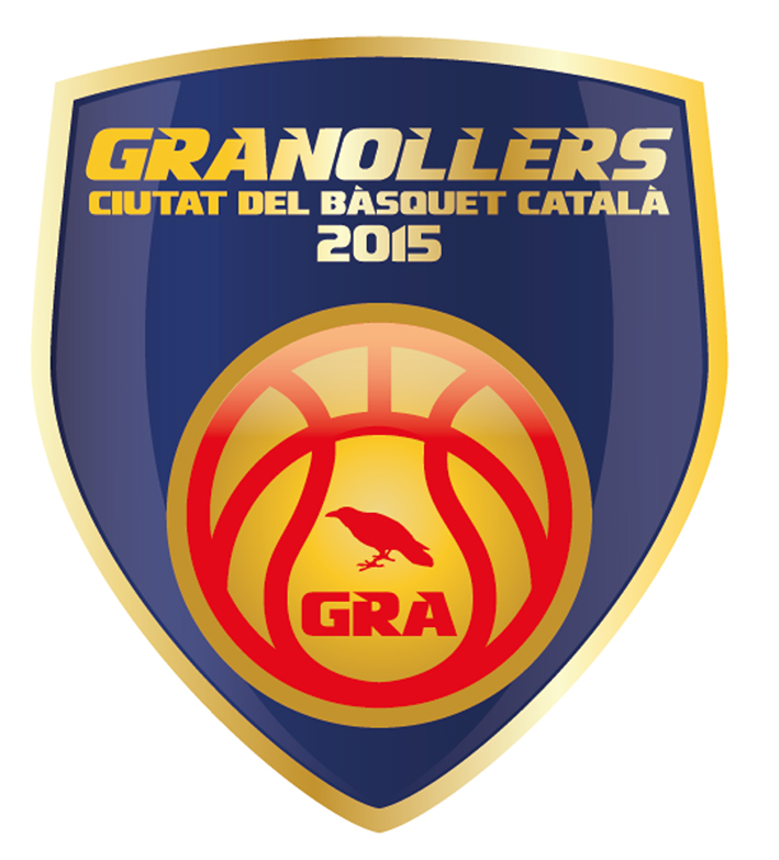 Logotip de Granollers "Ciutat del Bàsquet 2015" creat per Albert Sánchez